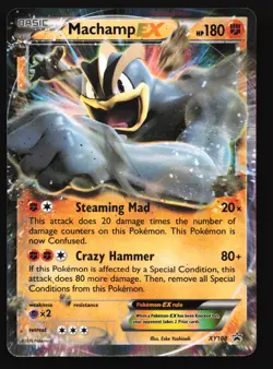 Machamp EX XY108 XY Black Star Promo Pokemon Card - Image 1