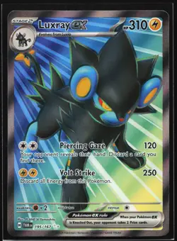 Luxray ex 195/167 SV06: Twilight Masquerade Ultra Rare Pokemon Card - Image 1