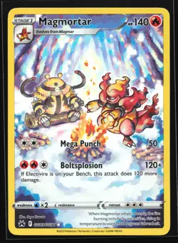 Magmortar GG03/GG70 Crown Zenith: Galarian Gallery Ultra Rare Pokemon Card - Image 1