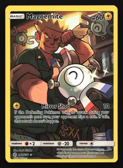Magnemite 242/236 SM - Cosmic Eclipse Secret Rare Pokemon Card - Image 1