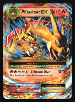 M Charizard EX 13/108 XY - Evolutions Ultra Rare Pokemon Card - Image 1