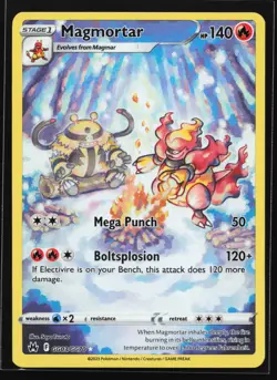 Magmortar GG03 Crown Zenith: Galarian Gallery Ultra Rare Pokemon Card - Image 1