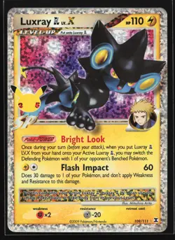 Luxray GL LV.X 109/111 Celebrations: Classic Collection Pokemon Card - Image 1
