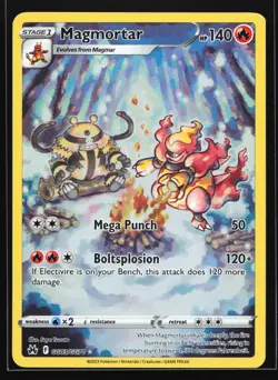 Magmortar GG03/GG70 Crown Zenith: Galarian Gallery Ultra Rare Pokemon Card - Image 1