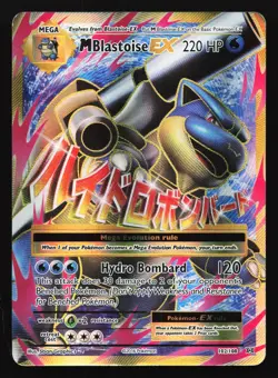 M Blastoise EX (Full Art) 102/108 XY - Evolutions Ultra Rare Pokemon Card - Image 1