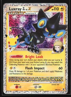 Luxray GL LV.X 109/111 Celebrations: Classic Collection Pokemon Card - Image 1