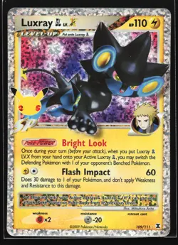 Luxray GL LV. X 109/111 Celebrations: Classic Collection Pokemon Card - Image 1