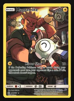 Magnemite 242/236 SM - Cosmic Eclipse Secret Rare Pokemon Card - Image 1
