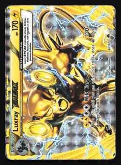 Luxray BREAK 47/122 XY - BREAKpoint Ultra Rare Pokemon Card - Image 1