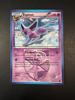 Espeon 48/116 Plasma Freeze Non-Holo Uncommon Pokemon - Image 1