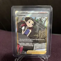 Pokemon Card Roxanne GG66/GG70 Rare Ultra Crown Zenith Galarian Gallery - Image 1