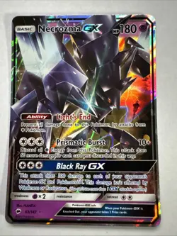 Necrozma GX 63/147 2017 SM - Burning Shadows Holo NM Pokemon TCG - Image 1
