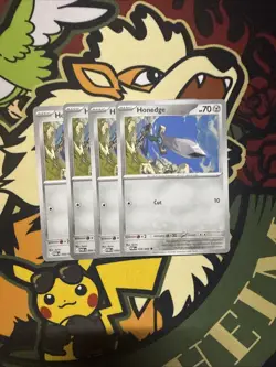 Pokemon TCG - ME03: Perfect Order (POR EN) - Honedge - 056/088. X4 PlaySet - Image 1