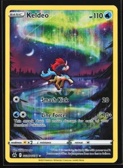 Keldeo GG07/GG70 Crown Zenith: Galarian Gallery Ultra Rare Pokemon Card - Image 1