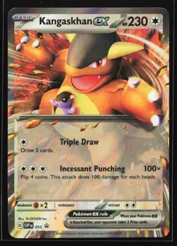 Kangaskhan ex 055 SV: Scarlet & Violet Black Star Promo Pokemon Card - Image 1