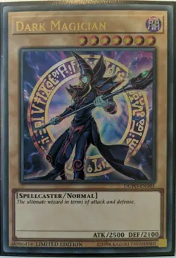 YuGiOh Dark Magician Ultra Rare DUPO-EN101 NM - Image 1