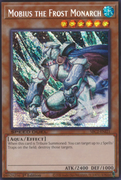 Mobius the Frost Monarch - SBC2-ENI21 - Prismatic Secret Rare 1st - LP - WAXING - Image 1