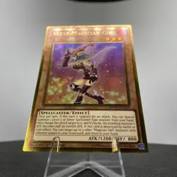 Yugioh Apple Magician Girl MVP1-ENG15 1. Edition Gold Rare Near Mint - Image 5