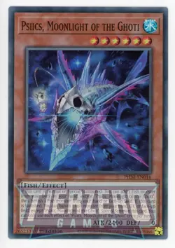 Yugioh PHNI-EN016 - Psiics, Moonlight of the Ghoti - Super Rare - Image 1