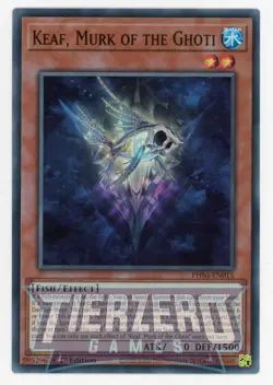 Yugioh PHNI-EN015 - Keaf, Murk of the Ghoti - Super Rare - Image 1