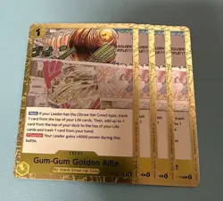 Gum-Gum Golden Rifle R OP15-116 Adventure God's Island OP15 PLAYSET - Image 1