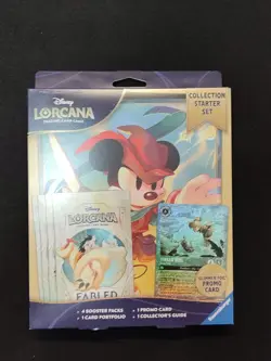Disney Lorcana TCG Fabled Collection Starter Set FACTORY SEALED - Image 1