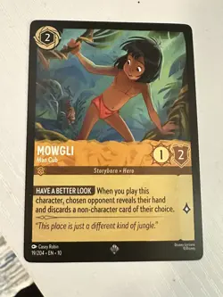 Mowgli Man Cub 19/204 Whispers in the Well Disney Lorcana - Image 1