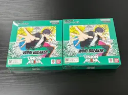 UNION ARENA UA38BT Wind Breaker Box Card Game BANDAI japan 2box - Image 1