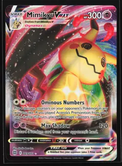 Mimikyu VMAX 069/172 SWSH09: Brilliant Stars Ultra Rare Pokemon Card - Image 1