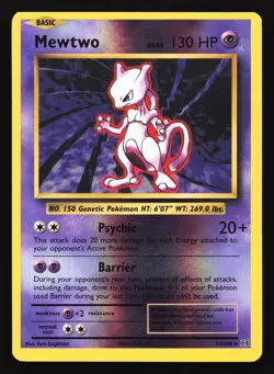 Mewtwo 51/108 XY - Evolutions Reverse Holo Rare Pokemon Card - Image 1