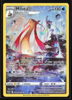 Milotic TG02 SWSH12: Silver Tempest Trainer Gallery Ultra Rare Pokemon Card - Image 1
