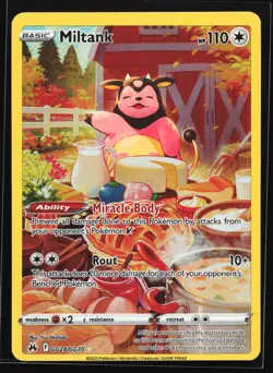 Miltank GG24/GG70 Crown Zenith: Galarian Gallery Ultra Rare Pokemon Card - Image 1