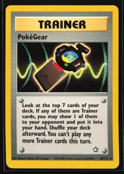 PokeGear 88/111 Neo Genesis Rare Pokemon Card - Image 1