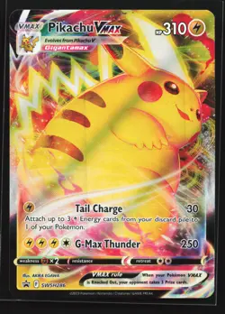 Pikachu VMAX SWSH286 SWSH: Sword & Shield Black Star Promo Pokemon Card - Image 1