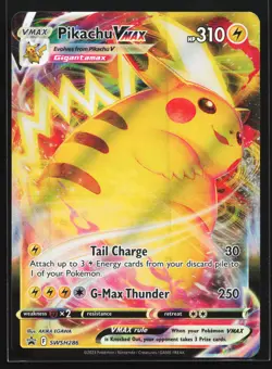 Pikachu VMAX SWSH286 SWSH: Sword & Shield Black Star Promo Pokemon Card - Image 1