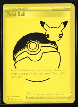 Poke Ball SWSH146 Sword & Shield Black Star Promo Pokemon Card - Image 1