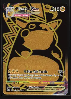 Pikachu VMAX TG29 SWSH11: Lost Origin Trainer Gallery Ultra Rare Pokemon Card - Image 1