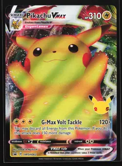 Pikachu VMAX SWSH062 SWSH: Sword & Shield Black Star Promo Pokemon Card - Image 1