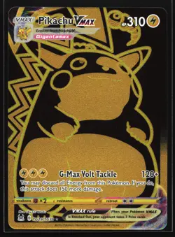 Pikachu VMAX TG29 SWSH11: Lost Origin Trainer Gallery Ultra Rare Pokemon Card - Image 1