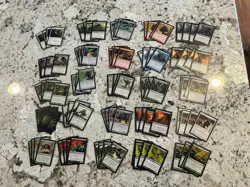 Mtg Infect Lot x100 Magic The Gathering Infect Cards Rot Wolf Blight Mamba - Image 1