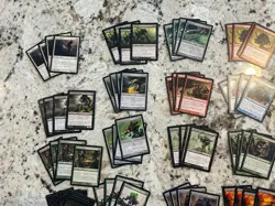 Mtg Infect Lot x100 Magic The Gathering Infect Cards Rot Wolf Blight Mamba - Image 4