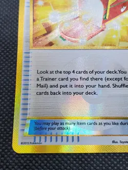 Trainers Mail 100/98 Full Art Gold Secret, Ancient Origins, Pokemon Card, NM/LP - Image 5