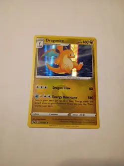 Pokemon- Dragonite 131/195- Holo Rare Card- Silver Tempest - Image 1