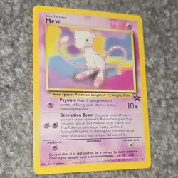 Pokemon TCG Promo Mew 151 Ken Sugimori Basic 1999 Card - Image 1