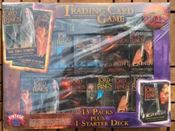 Factory Sealed Vintage LORD OF THE RINGS TRADING CARD GAME BOOSTER BOX Rare🔥 - Image 1
