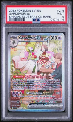 PSA 9 Gardevoir ex 245/198 Scarlet Violet Special Illustration Rare Pokemon Card - Image 1