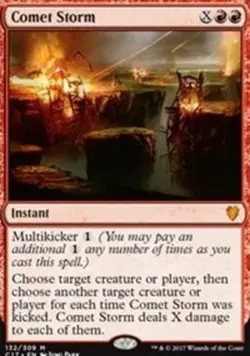 Comet Storm NM, English MTG Commander 2017 - Image 1