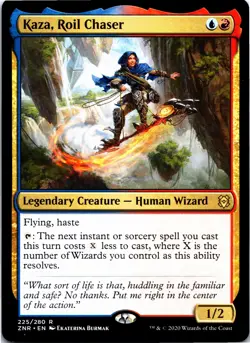 Kaza, Roil Chaser (225) - Normal - Zendikar Rising (ZNR) - NM - Image 1