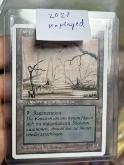 German Misprint Drudge Skeletons Swamp With Regenerate • NM/Unplayed • Mtg 2027 - Image 5