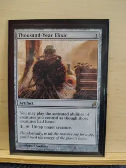 1x Thousand-Year Elixir - LP - Lorwyn - MTG Magic Lightly Played - Image 1